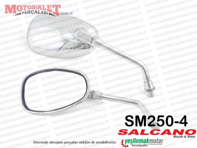 Salcano SM250-4 Chopper Ayna Takımı