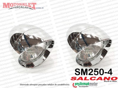 Salcano SM250-4 Chopper Sis Farı Takım