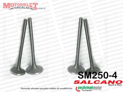 Salcano SM250-4 Chopper Supap Takımı