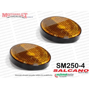 Salcano SM250-4 Chopper Yan Reflektör Takımı