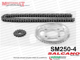 Salcano SM250-4 Chopper Zincir Dişli Seti