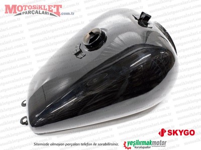 Skygo SG 250-4 Chopper Benzin Deposu, Yakıt Tankı - ASTARLI