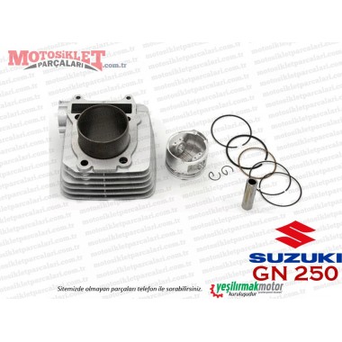 Suzuki GN 250 Silindir Piston Segman Takımı