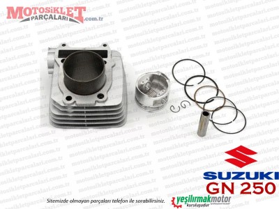 Suzuki GN 250 Silindir Piston Segman Takımı