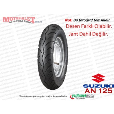 Suzuki AN 125 Ön-Arka Teker Dış Lastik 3.50X10 Swallow