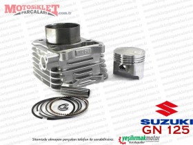 Suzuki GN 125 Silindir Piston Segman Seti