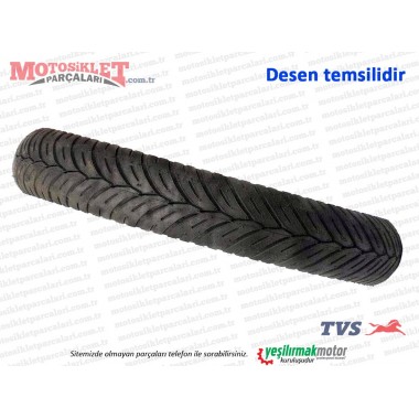 TVS Apache 150 Arka Teker Dubleks Lastik - SWALLOW  90/90/17