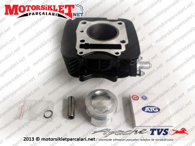 TVS Apache 150 Silindir, Piston, Sekman - Komple