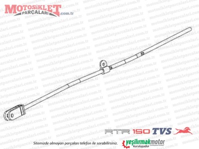 TVS Apache RTR 150 Arka Fren Çubuğu