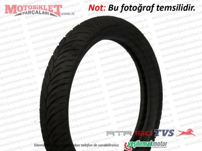 TVS Apache RTR 150 Arka Teker Dubleks Lastik - 100/80-17 