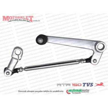TVS Apache RTR 150 Vites Pedalı Komple - ORİJİNAL