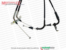 Yamaha MT-25 Gaz Teli Takım - ORİJİNAL (2015-2018)