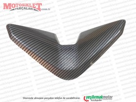 Yamaha Nmax Gidon Üst Kapak Eski Model KARBON