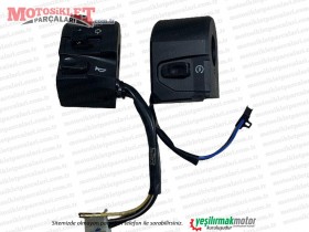 Yamaha Nmax Kumanda Paneli Sağ-Sol Takım Eski Model