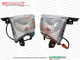 Yamaha Nmax Ön Sinyal Sağ-Sol Takım Eski Model