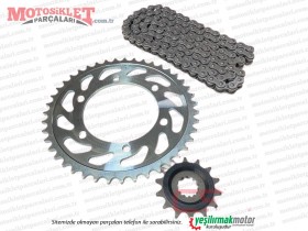 Yamaha YZF R25 Zincir Dişli Seti - ORİJİNAL