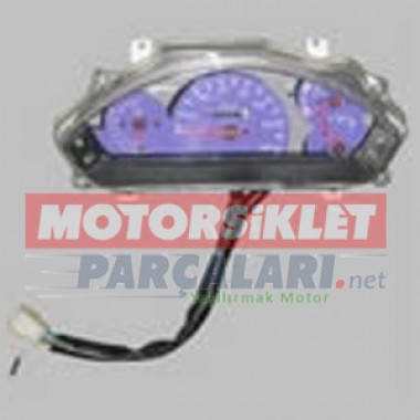 Yuki Motor LB150 T-8 Scooter Km Saati CAMI ÇATLAKTIR