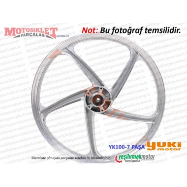 Yuki YK100-7 Paşa Cup Ön Çelik Jant, disk model