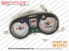 Yuki Motor YK150T-20 Gösterge Paneli, KM (Kilometre) Saati