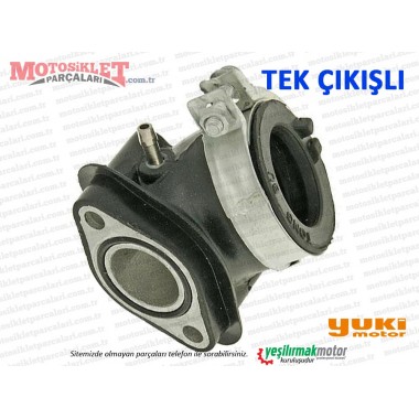 Yuki Motor YK150T-20 Karbüratör Manifoldu - TEK ÇIKIŞLI