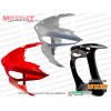 Yuki Motor 50cc YK50QT-2A Scooter Ön Panel Alt Grenaj, Burun SİYAH