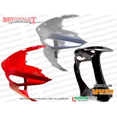 Yuki Motor 50cc YK50QT-2A Scooter Ön Panel Alt Grenaj, Burun SİYAH