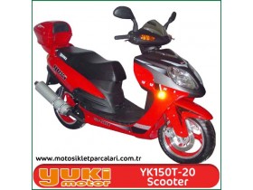 Yuki Motor YK150T-20 Scooter 2005-2011 ESKİ MODEL
